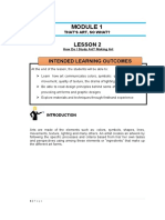 Ge 116-Art Appreciation Module