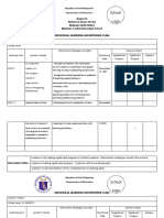 School Logo: Individual Learning Monitoring Plan