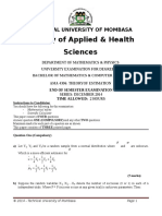 Theory of Estimation Ama 4306