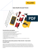 Fluke 1621 Kit - Basic Earth Ground Tester: Características Principales