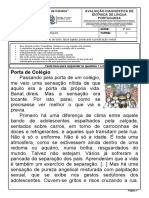 Avaliação Diagnostica 9 Ano