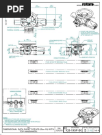 IQ3-19SP-BC: A4 1 of 4 Dimensional Data Sheet For Iq3 (Size 19) With Top Handwheel 121219