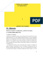 Historia de La Iglesia, El Anglicanismo, y Gobierno de La Iglesia