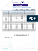 Bus Schedule: Male' - Airport