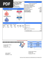 Texarkana Water Utilities: Account Summary