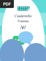 Cuadernillo Fonema R