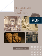 mATERIALISMO & iDEALISMO