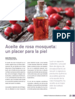 Aceite de Rosa Mosqueta Un Placer para La Piel