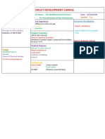 Product Development Canvas