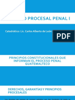 Derecho Procesal Penal I (Semana 4)