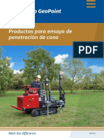 Cone Penetration Testing Product Spanish