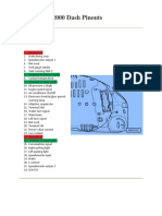 Audi A6 V6 2000 Dash Pinouts