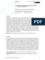 Evaluacion de Contaminacion Sonora Vehicular en El