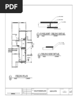 Covelight Ceiling Detail 3 2: Scale 1:100 MTS