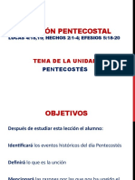 La Unción Pentecostal