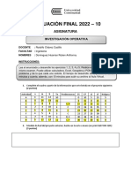 Evaluacion Final