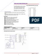 Power Supply Supervisor With PWM Controller: Description Pin Configuration (Top View)