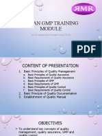 Asean GMP Training Module