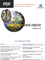 10 CDES Objectif Doctrine 1999-12