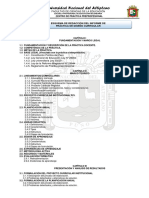 Esquema de Informe Vi - Diseño Curricular