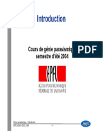 EPFL - Cours de Génie Parasismique