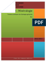 TP #I MINERALOGIEx