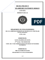 Design of Flexible Pavement - Irc Method