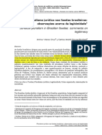 LI - Pluralismo Jurídico Nas Favelas Brasileiras - Observações Acerca Da Legitimidade