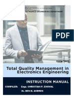 IM ECEN 3463 Total Quality Management