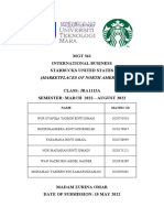 MGT361 - Starbucks in Usa (Marketplaces of North America)