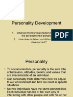 Personality Development