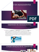 EMBARAZO EN ADOLESCENTES Diapositivas