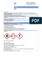 Acido Formico Hoja de Seguridad