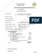 Sample Project Proposal Template Design Thinking