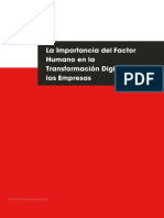 La Importancia Del Factor Humano en La Transformacion Digital de Las Empresas