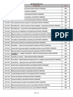 JIS Standards List: Standard No. Standard Title Date