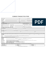 Common Transaction Form