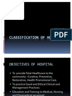 Classification of Hospitals