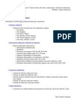 Ejercicio 17 Excel - Bases de Datos - Ordenación, Cálculo de Subtotales, Filtrado y Tablas Dinámicas