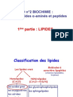 Biochimie - PCEP1 (Lyon) - ED - Lipides Et Acides Aminés (Couleur) (2009)