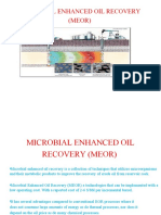 Microbial Enhanced Oil Recovery (MEOR)