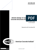 Seismic Design of Liquid-Containing Concrete Structures and Commentary (ACI 350.3-06)