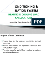 Presentation 5 - Cooling Load Calculations