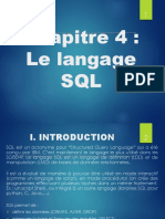 Chapitre 4 SQL Partie1