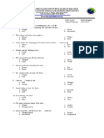 Soal Ujian Sekolah Bahasa Inggris