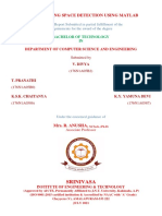 Cse - B - Batch11 Smart Parking Using Matlab Documentation Final