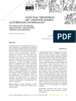 O Espaço Minado Das "Melhorias Habitacionais": Individualismo, Autoridade e Dominação