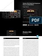 Shadow Hills Class A Mastering Comp Manual