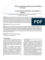 Artículo Metodos para La Medicion de Humedad Sugeridos para La Republica de Panama