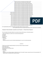 Analytical Instrumentation Questions and Answers - Infrared Gas Analysers